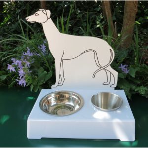 Porta ciotola per cani WIPPET